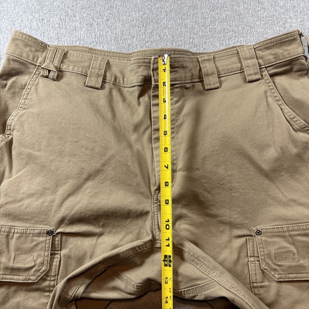 Duluth Trading Flex Fire Hose Men's 42x30 Cargo Khaki Pants Outdoor Work Canvas - Picture 5 of 10